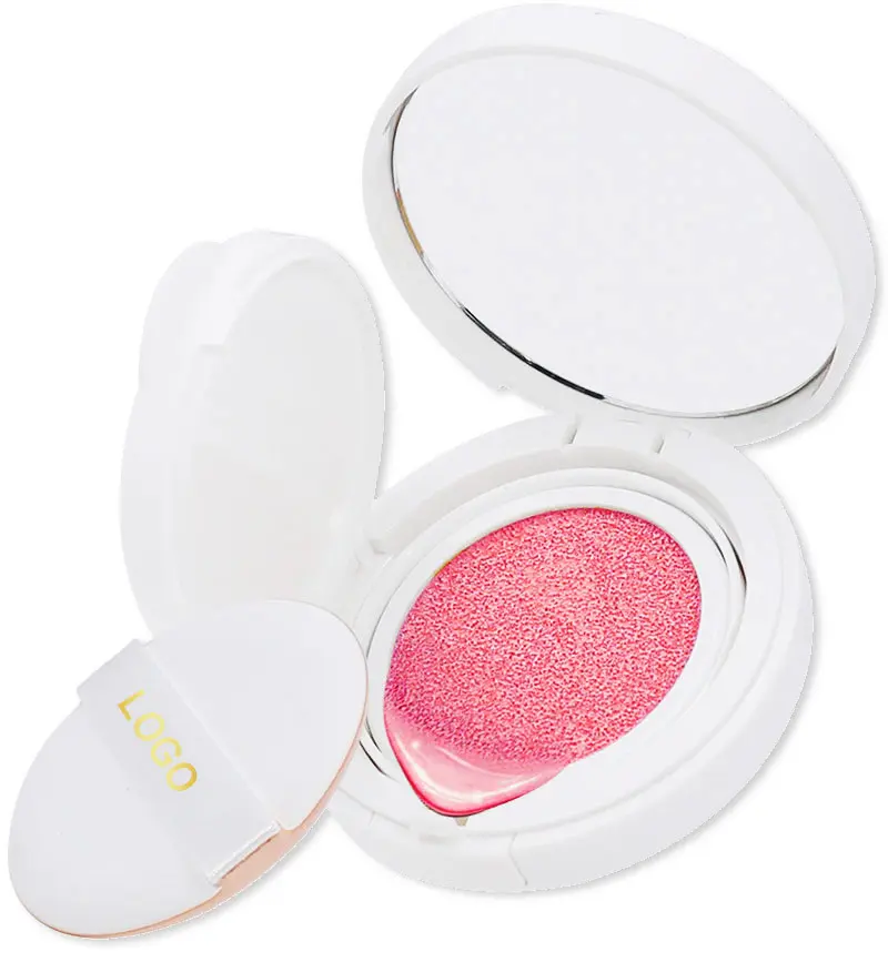 Private Label Natural Long-Lasting High Pigment Blusher Face Cheek Custom Brand Air Cushion Blush