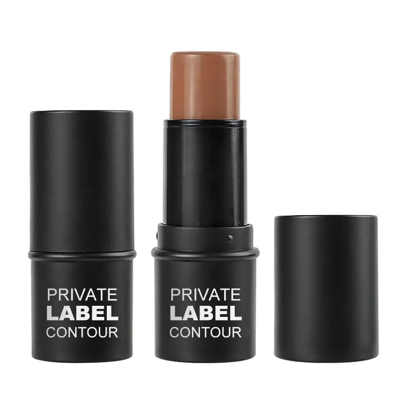 Wholesale Waterproof Oil Control Customizable Colors Face Makeup Bronzer Contour Highlighter Stick Long Lasting Smooth Cosmetic