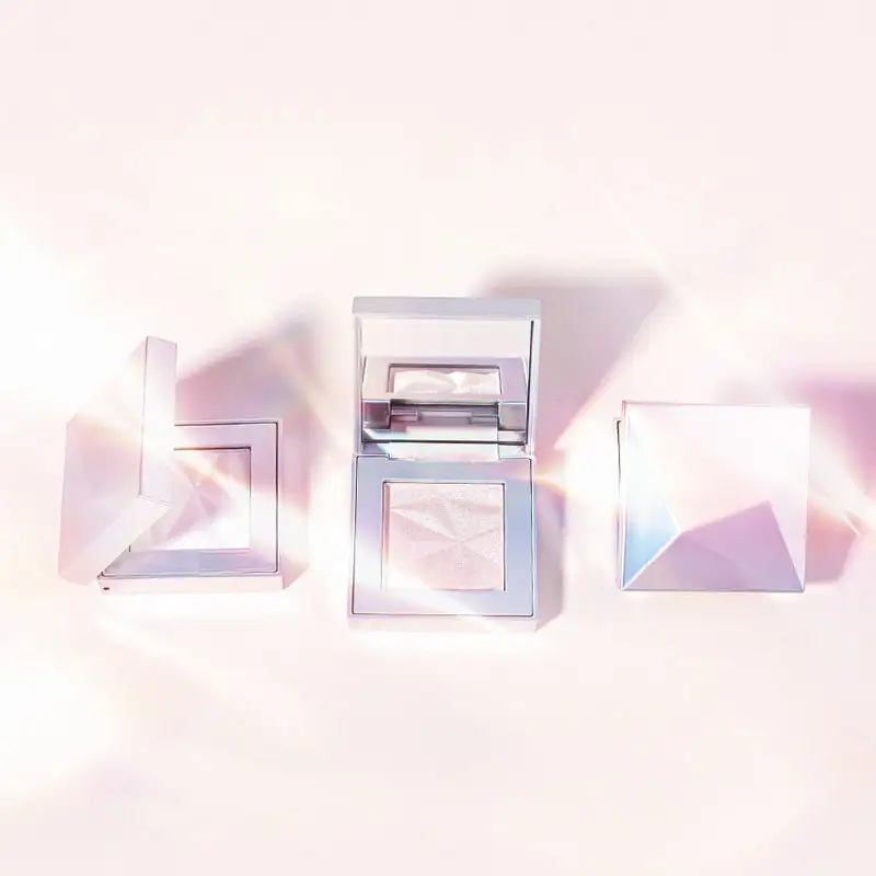 Wholesale Customizable Color Glitter Mineral Powder Highlighter High Pigment Long Lasting Face Shimmer Private Label Best