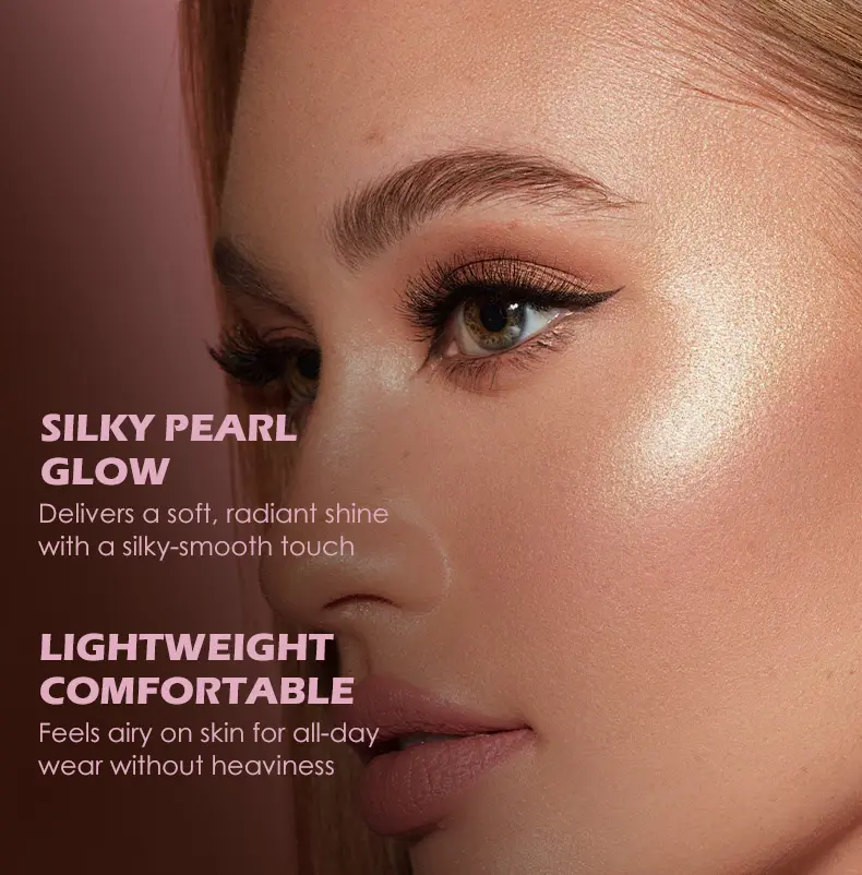 High Quality Long-lasting Cosmetics Highlight Palette Makeup Private Label Diamond Shimmer Body Highlighter Palette