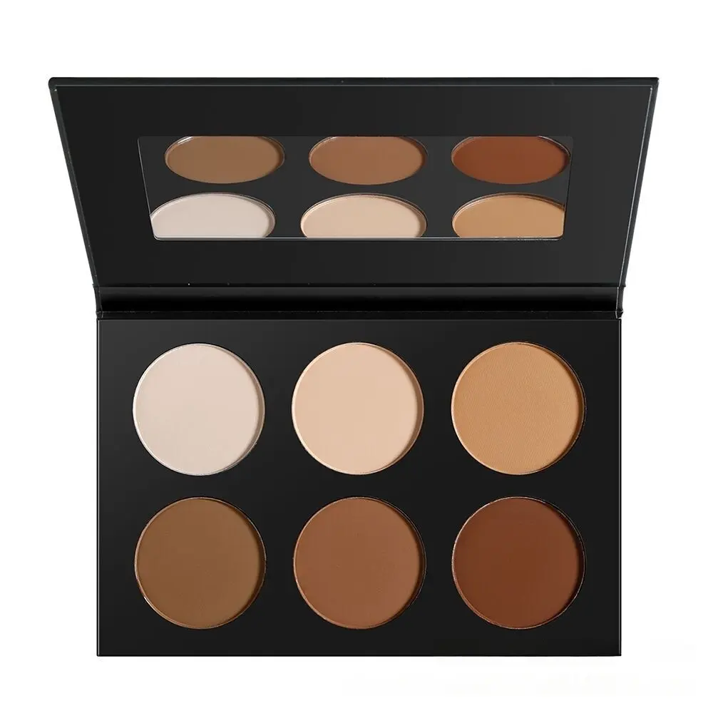 Private Label Makeup Wholesale 6 Color Facial Contour Custom Logo Cosmetic Beauty Makeup Waterproof