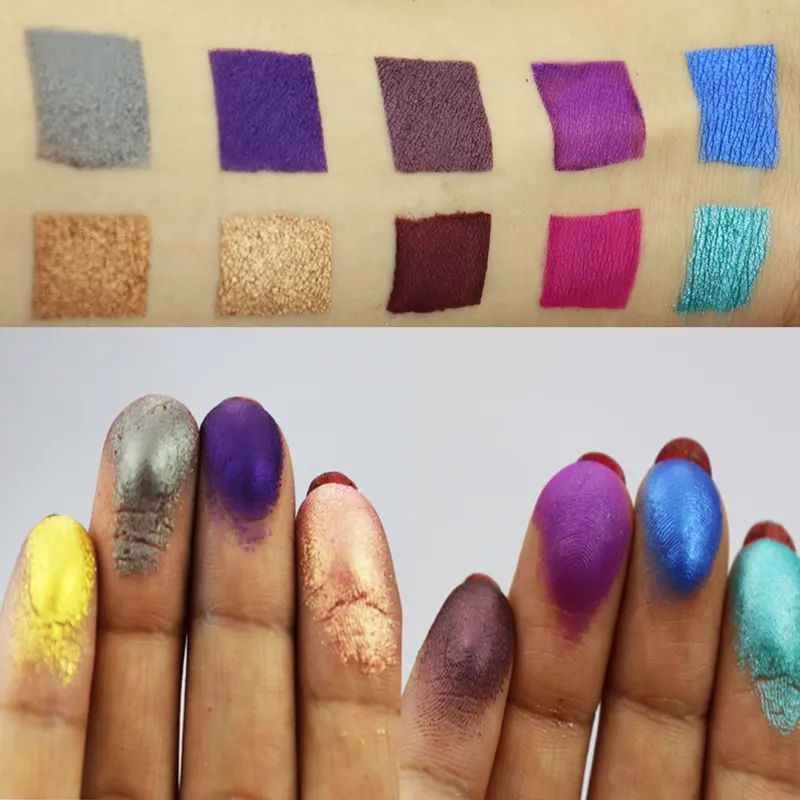 Private Label Matte Pigment Pressed Refillable Talc Free 26mm Manufacturer Vegan Makeup Custom Single Eyeshadow