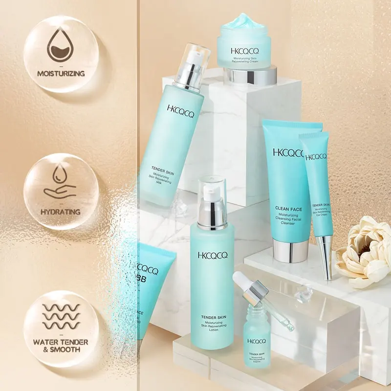 Luxury Autumn Winter Skin Care Set Complete Hydration Moisturizing Rejuvenating Anti-Aging Kit