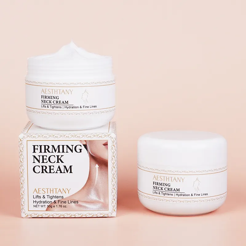 Oem Odm Kojic Acid Neck Skincare Whitening Anti-Aging Moisturizing Deep Hydration Tighten Firm Cream