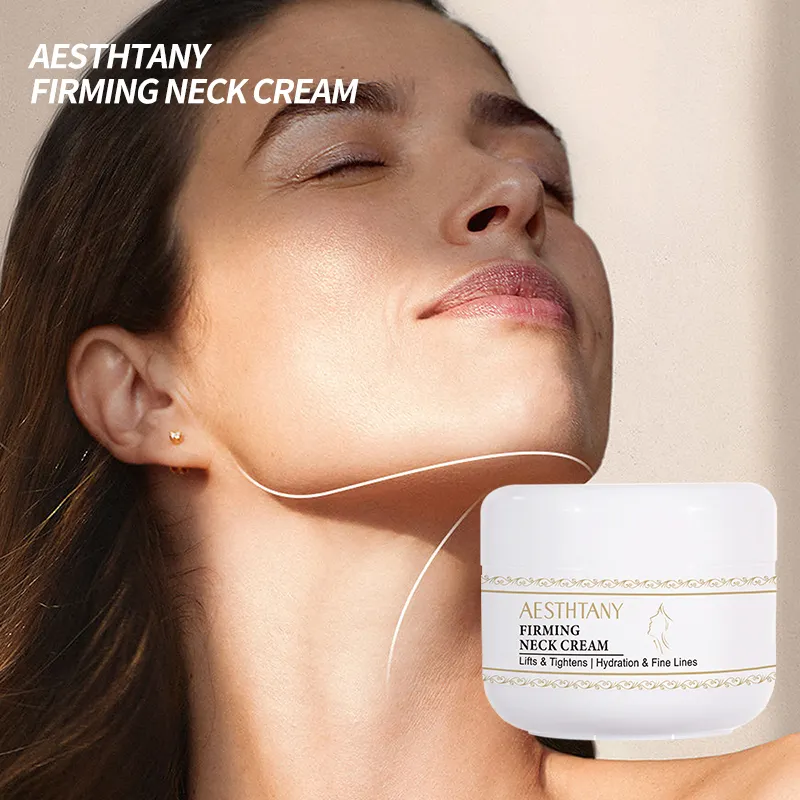 Oem Odm Kojic Acid Neck Skincare Whitening Anti-Aging Moisturizing Deep Hydration Tighten Firm Cream