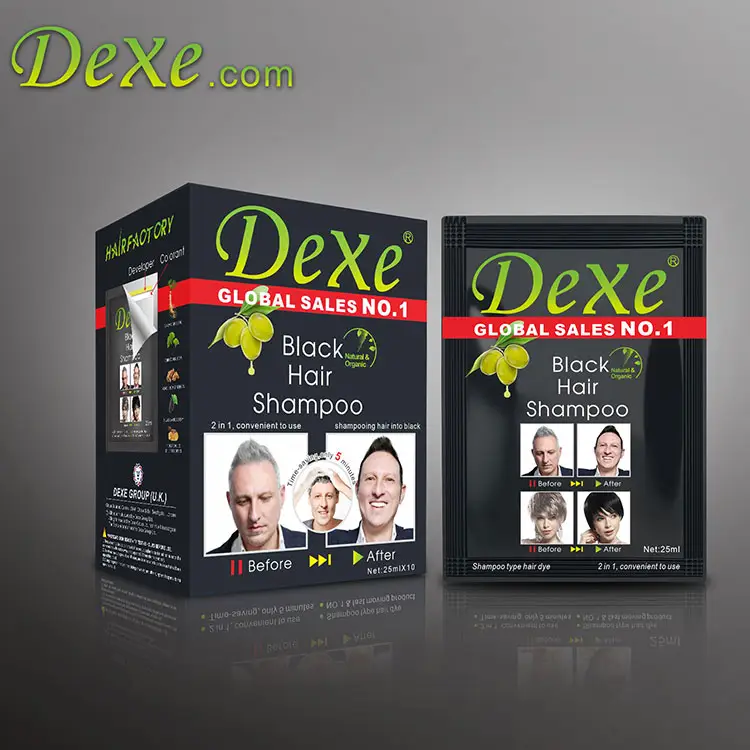 For Herbal Cream Hair Dye Color Black Ammonia-Free Peroxide-Free Permanent Formula Covers Gray Hair Nourishing Formula Safe for