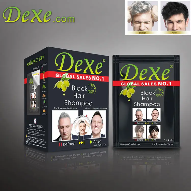 For Herbal Cream Hair Dye Color Black Ammonia-Free Peroxide-Free Permanent Formula Covers Gray Hair Nourishing Formula Safe for