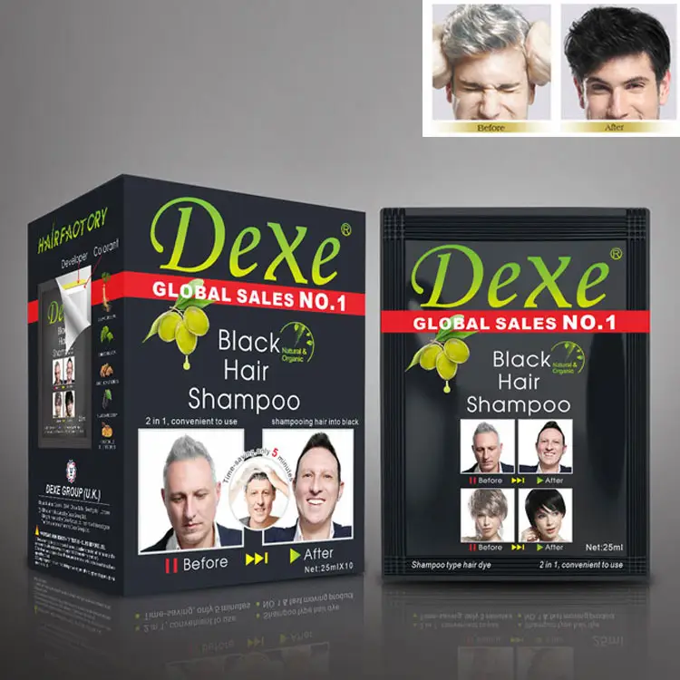 For Herbal Cream Hair Dye Color Black Ammonia-Free Peroxide-Free Permanent Formula Covers Gray Hair Nourishing Formula Safe for