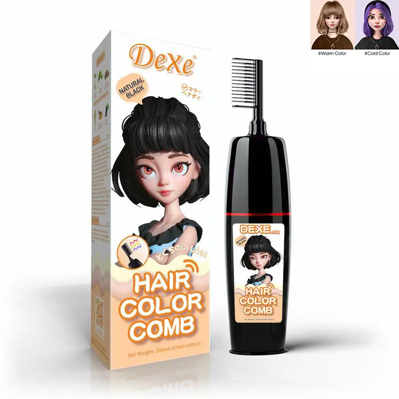 For Permanent Professional Natural Non Allergic Private Label Wholesale Blond Brown Red Black Hair Color Dye Cream 200ml Covers