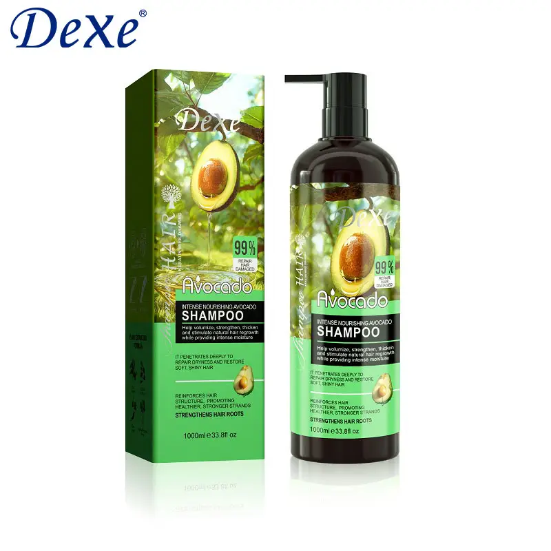 For Anti-Dandruff Moisturizing Hair Repair Custom Sulfate Free Hair Care Set Wholesale Private Label Avocado Keratin Shampoo