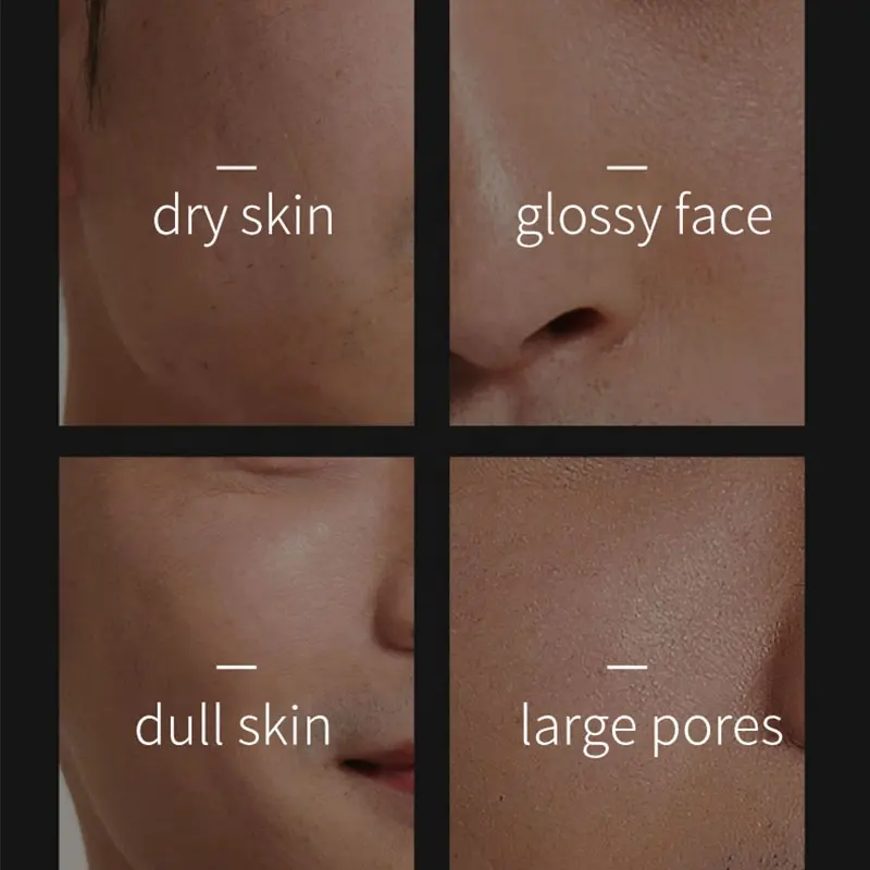 OEM Skin Care Set for Male W/ Toner Facial Lotion Face Wash Hydrating Water Oil Balance 3-Step Routine Mens Facial Skincare Kit