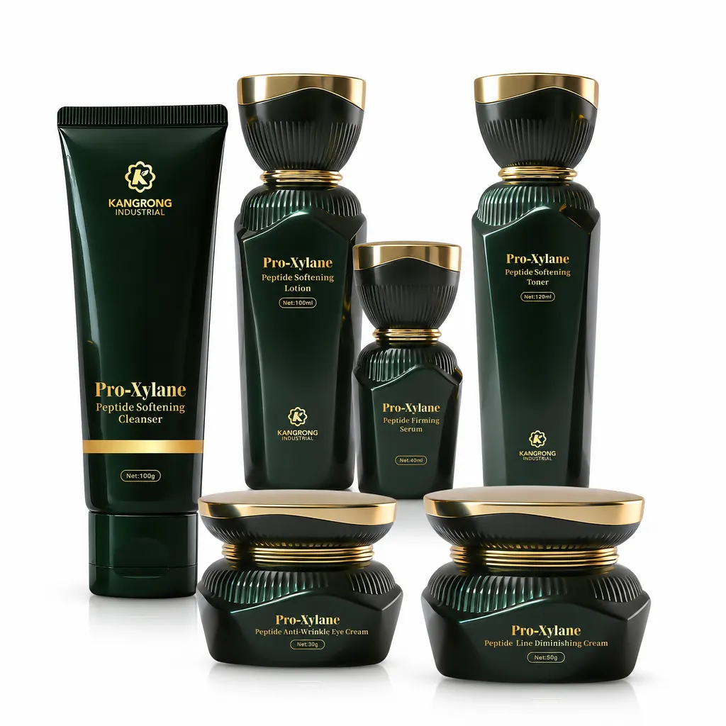 GMPC Factory 98.5% S-Isomer Pro-Xylane Polypeptide Skincare Set Nano-Liposome DEJ Strengthening Age Defying Kit MoCRA Ready