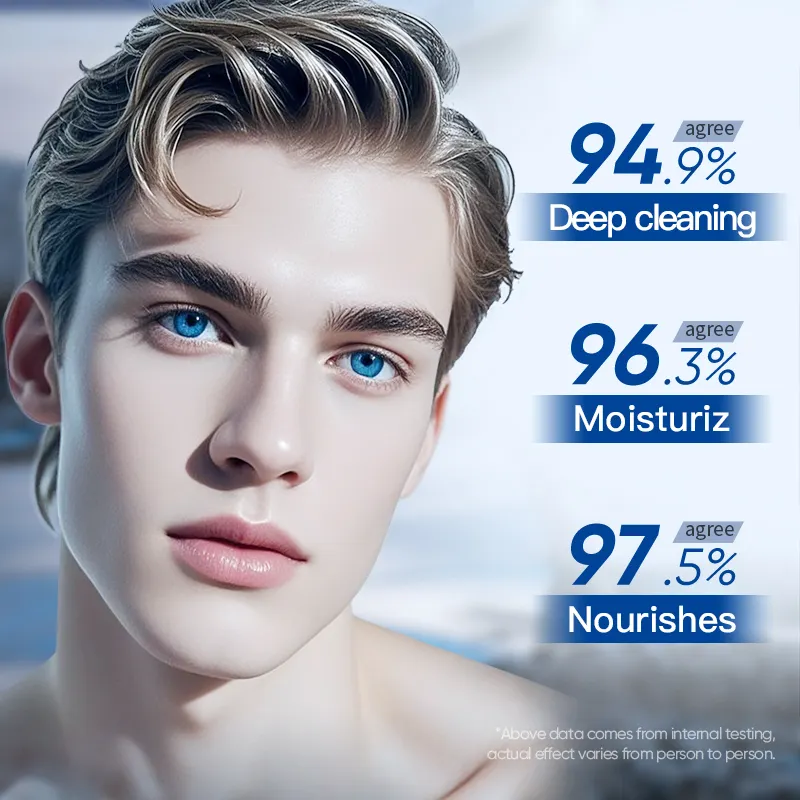 Factory Custom SADOER Natural Men's Facial Skin Care Oil Control Moisturizing Whitening Kit Private Label for Oily Skin
