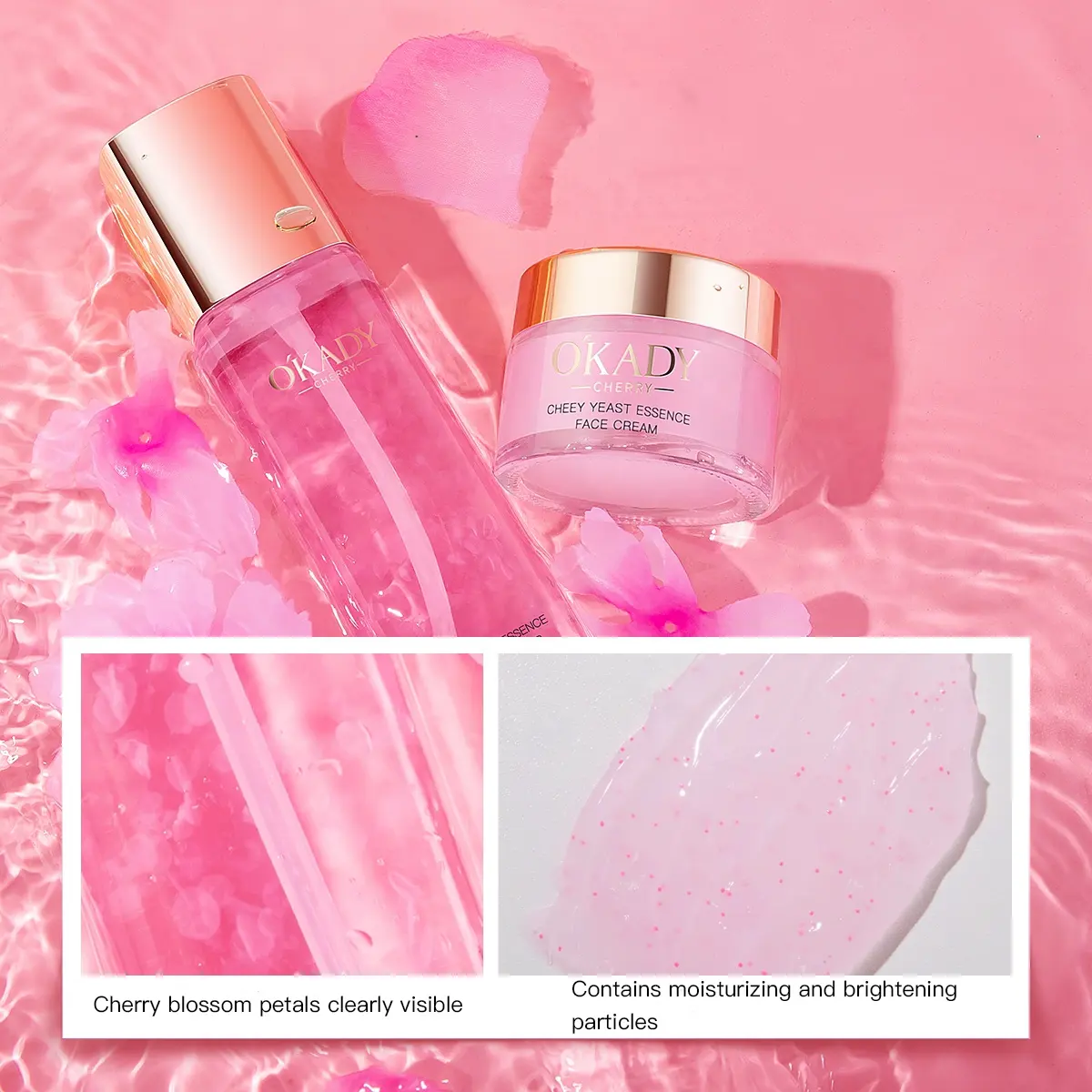 Natural Facial Set Skin Care Oily Skin Hydrating Cosmetic Skin Care Gift Set