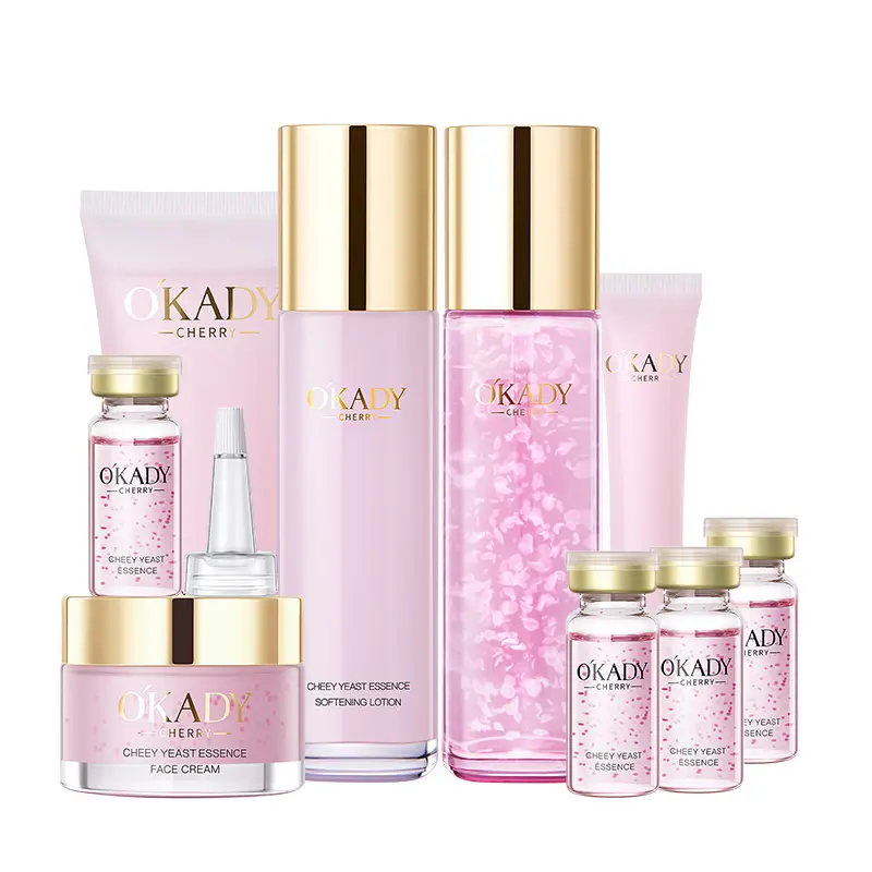 Natural Facial Set Skin Care Oily Skin Hydrating Cosmetic Skin Care Gift Set