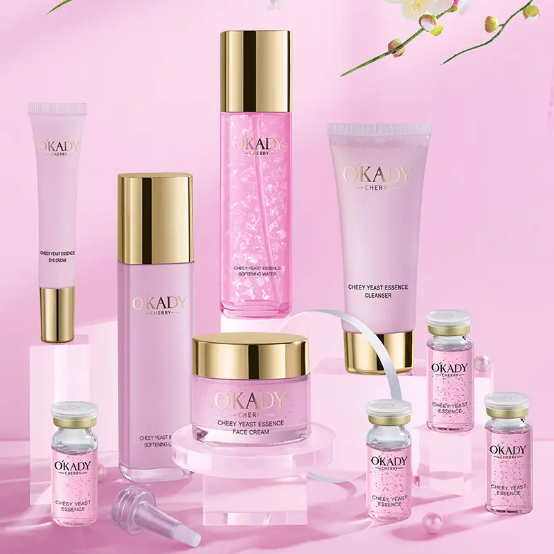 Natural Facial Set Skin Care Oily Skin Hydrating Cosmetic Skin Care Gift Set