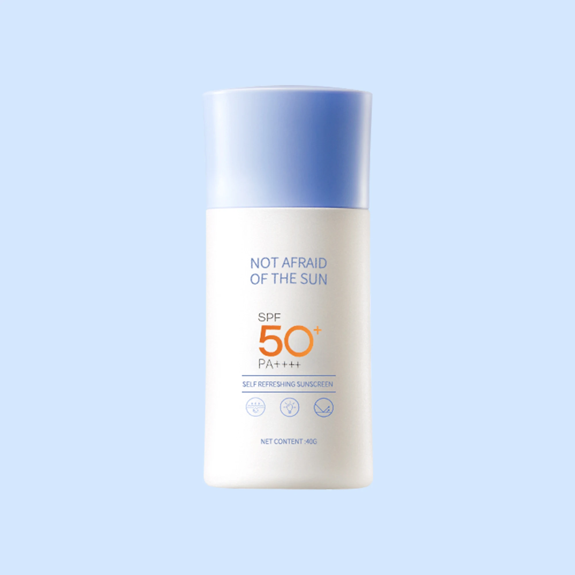 GMPC Factory Wholesale OEM Organic Shea Butter Cream SPF50+++ Facial Moisturizing Brightening Sunscreen Lotion MoCRA Ready