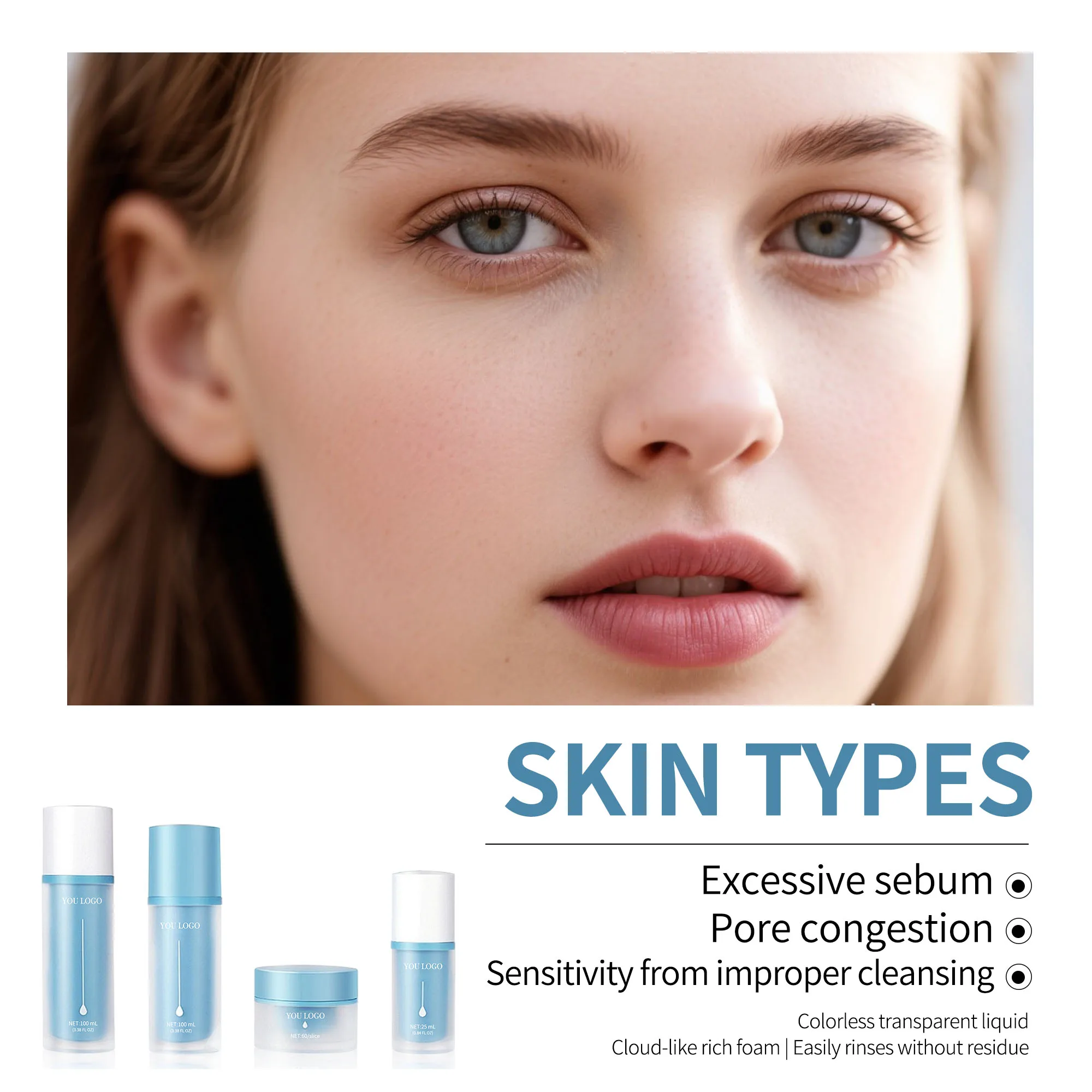 GMPC Factory Snail Eye Care Set Niacinamide Panthenol Hydrogel Patches Essence Cream Hyaluronic Acid Peptides MoCRA Ready