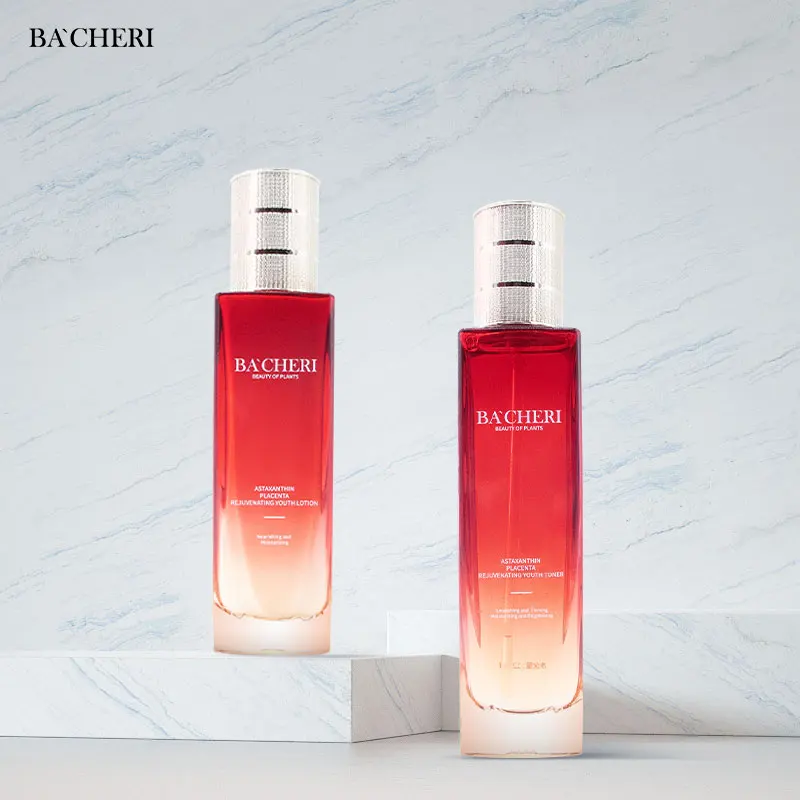 High Quality Private Label Organic Natural Anti Wrinkle Anti Aging Brighten Vitamin C Vitamin E Skin Care Set