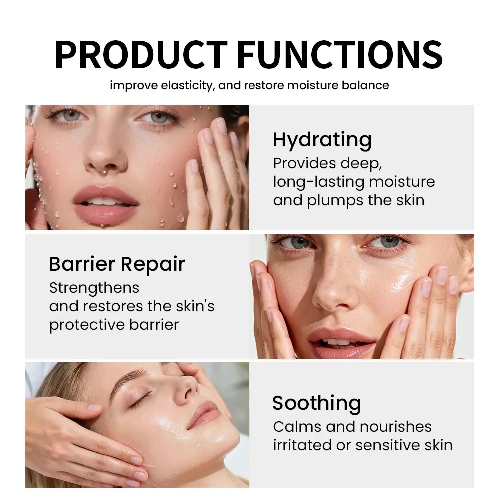 Private Label Small Molecule Hyaluronic Acid Serum for Face Fine Line Intense Hydration FDA Registered Manufacturer Box