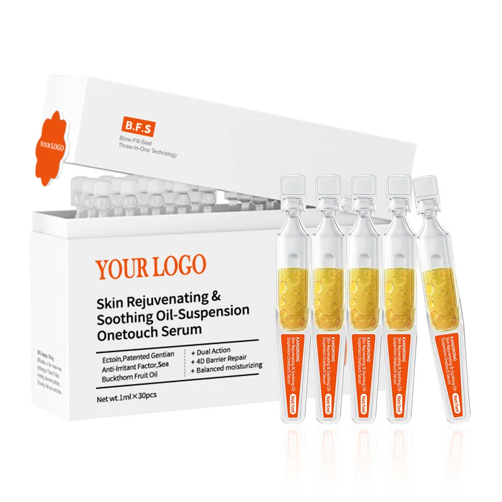 OEM Skin Rejuvenating Soothing Oil-Suspension Mono-dose Face Serum for Improves Skin Sensitivity Rebuild a Resilient Barrier