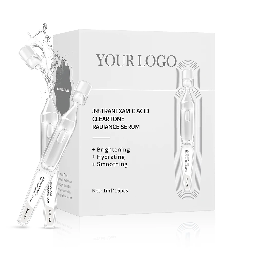 3% Tranexamic Acid Whitening ClearTone Radiance Disposable Serum Capsules Target Melasma and Hyperpigmentation