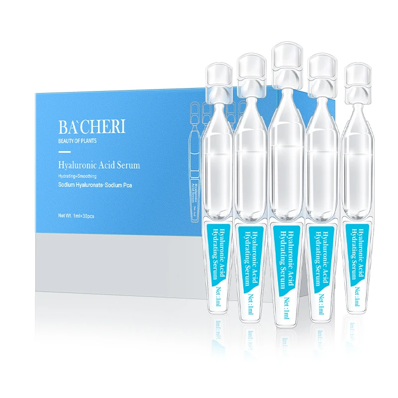 Kangrong Private Label Hyaluronic Acid Anti-Wrinkle Age-Defying Moisturizing Facial Serum OEM Ampoule Customizable Skin Repair